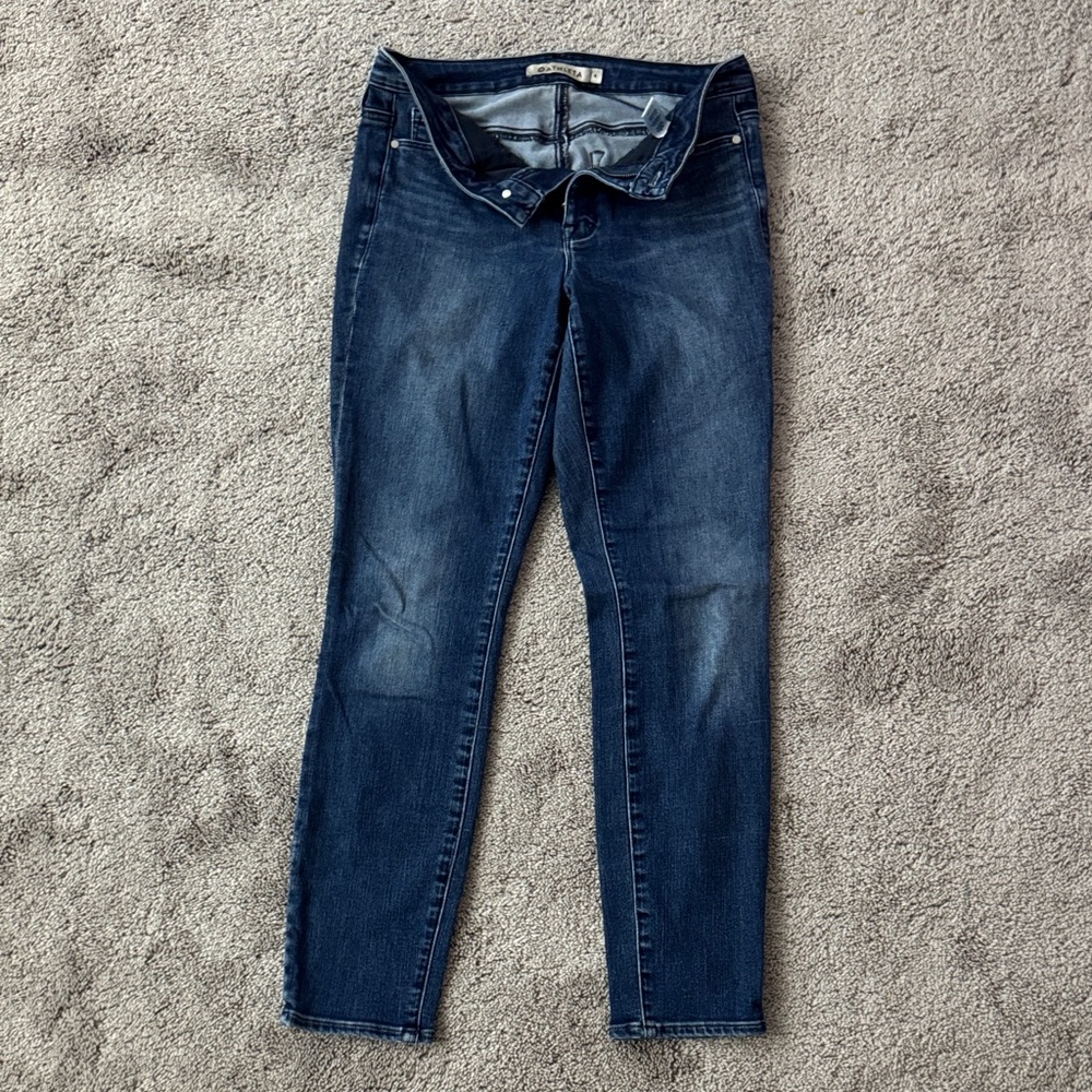 Athleta Dark Blue Skinny Jeans
